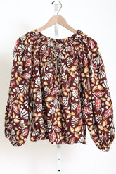 Enya Blouse - Marron
