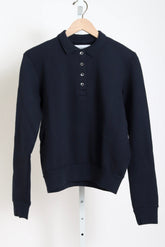 Polo Sweatshirt - Navy