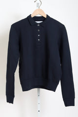 Polo Sweatshirt - Navy