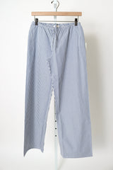Pan Drawstring Pants - Navy Stripe