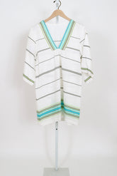 Belkis V-Neck - Genet Mint