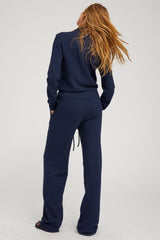 Polo Sweatshirt - Navy