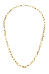 18" 5.3mm wide Italian Chain Link Necklace - 14K Yellow Gold (By Special Order)
