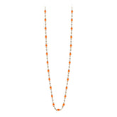 16.5" Classic Gigi Necklace - Orange + Yellow Gold