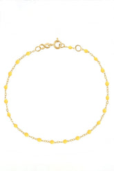 6.7" Classic Gigi Bracelet - Lemon + Yellow Gold