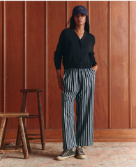 The Shrunken V-Neck Cardigan - Black