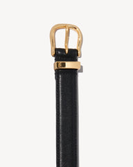 Louise Belt - Black/Brass