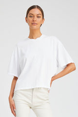 Oversized Boxy T-Shirt - White