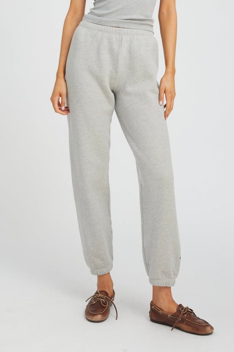 Mini Logo Sweatpants - Heather Grey