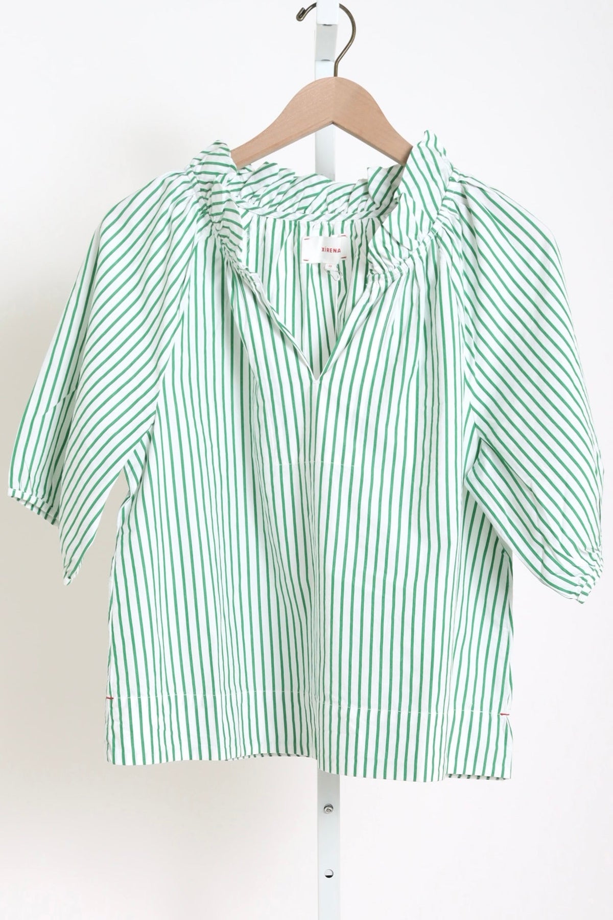 Clementine Top - Trellis Green