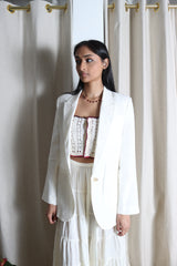 14825_My Jacket - Chic Linen Jacket - Crystal