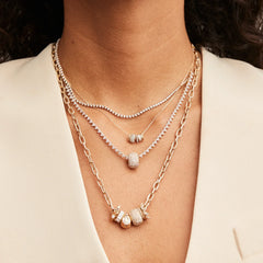 Wide Pavé Big Bead (By Special Order)