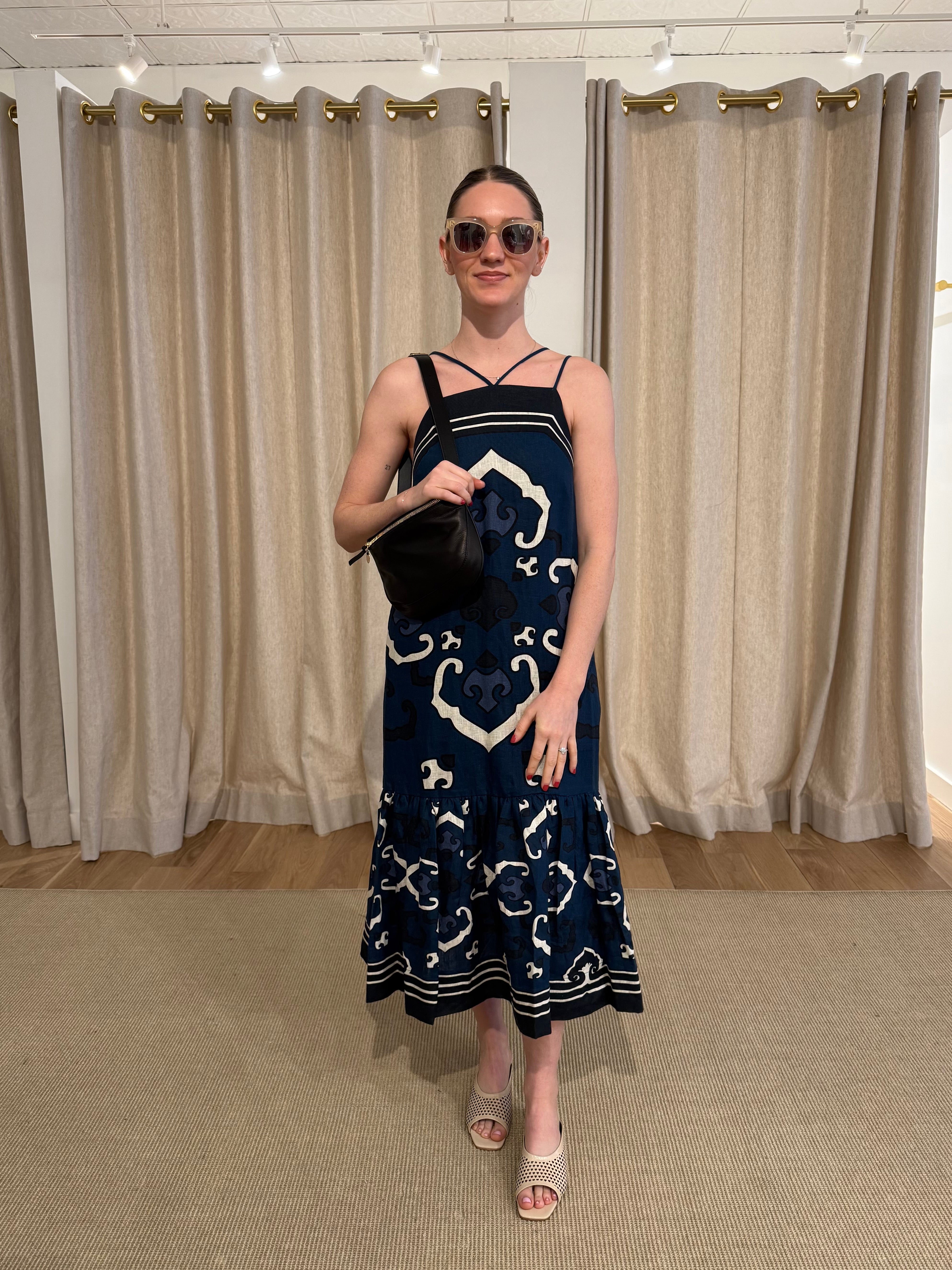 Blaise Dress - Navy