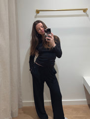 Lauren Pocket Pant - Black