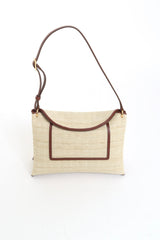 Penelope Slouch Bag Raffia - Beige Raffia