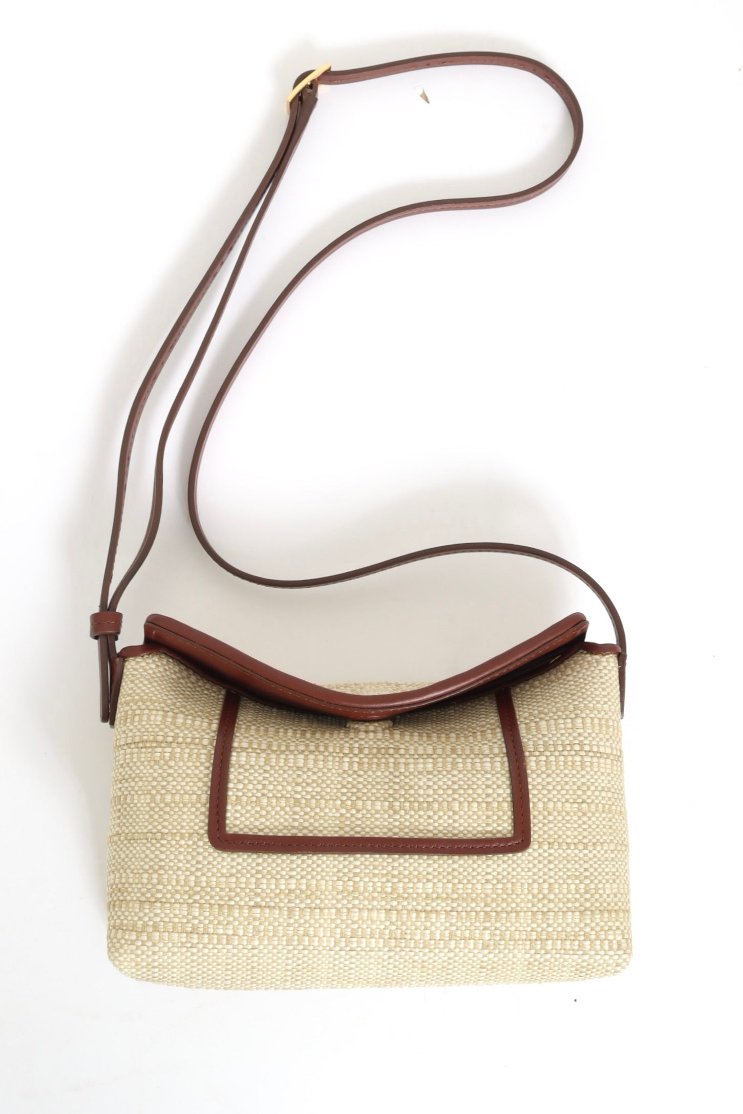 Penelope Slouch Mini Raffia - Beige Raffia
