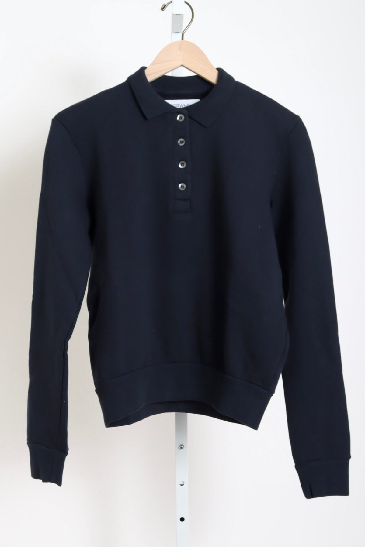 Polo Sweatshirt - Navy