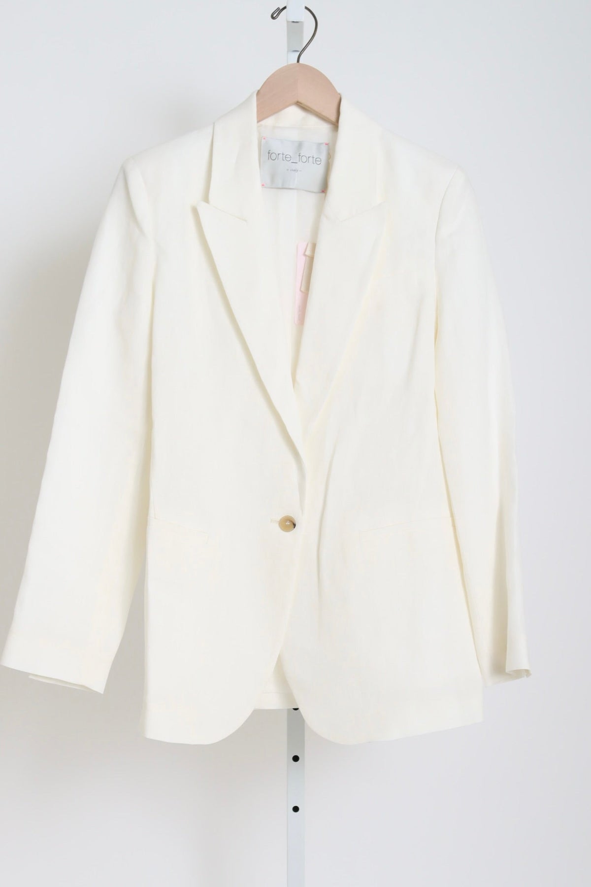 14825_My Jacket - Chic Linen Jacket - Crystal