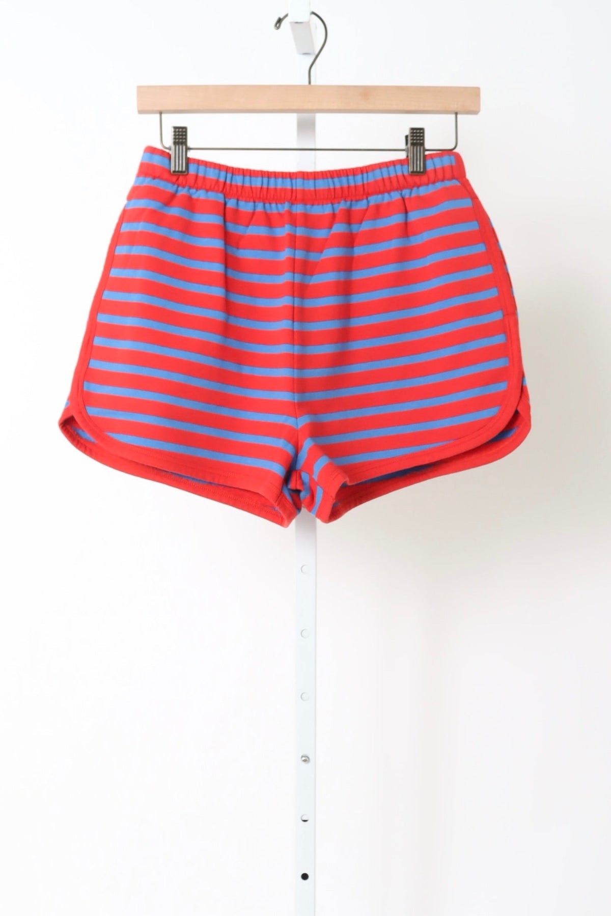 Le Jogging Short - Red/Bright Cobalt Stripes