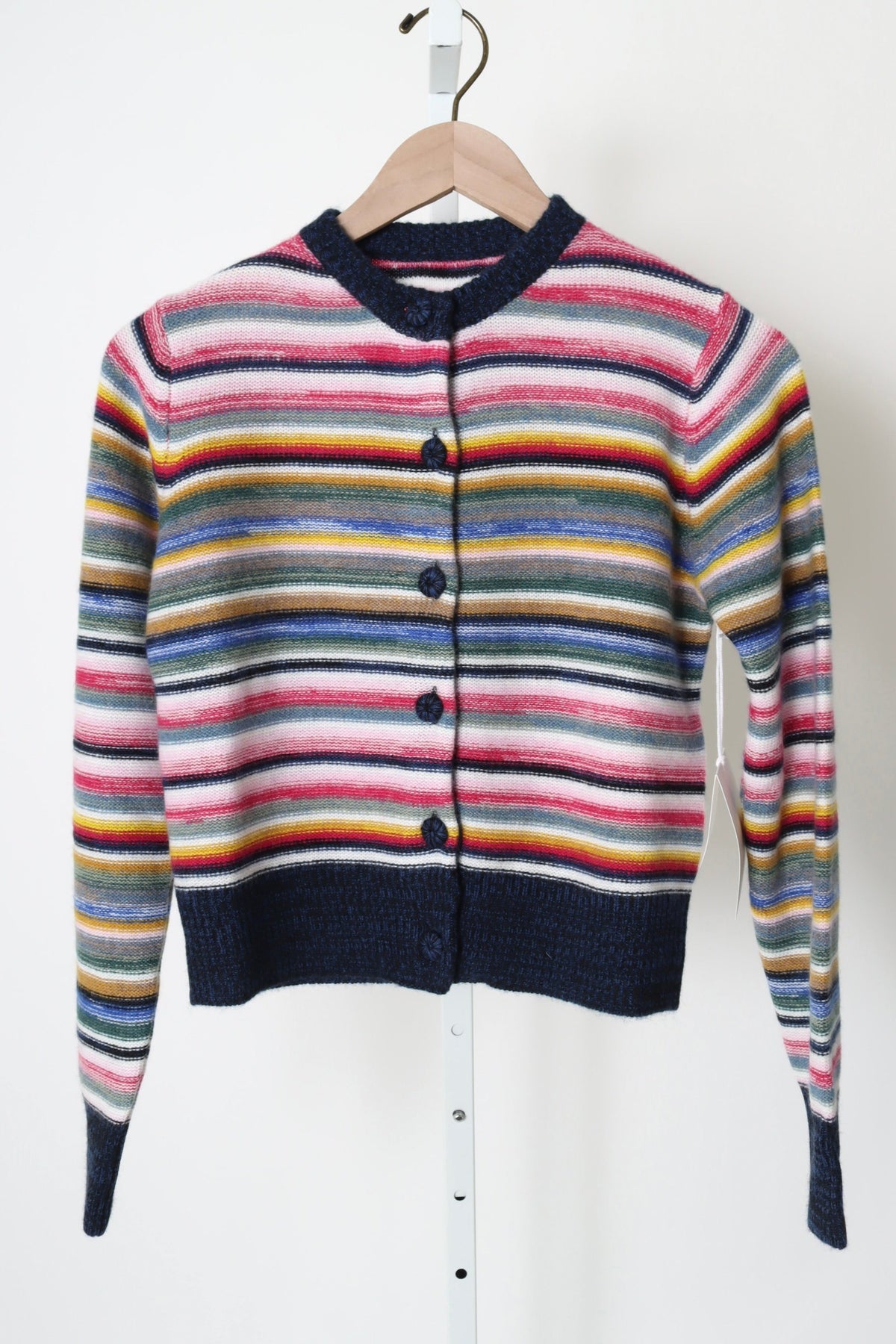 Kadria Cashmere Cardigan-  Marled Multi
