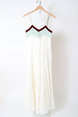 14874_My Dress - "Petites Fleurs" Embroidery Voile Dress - Ivory