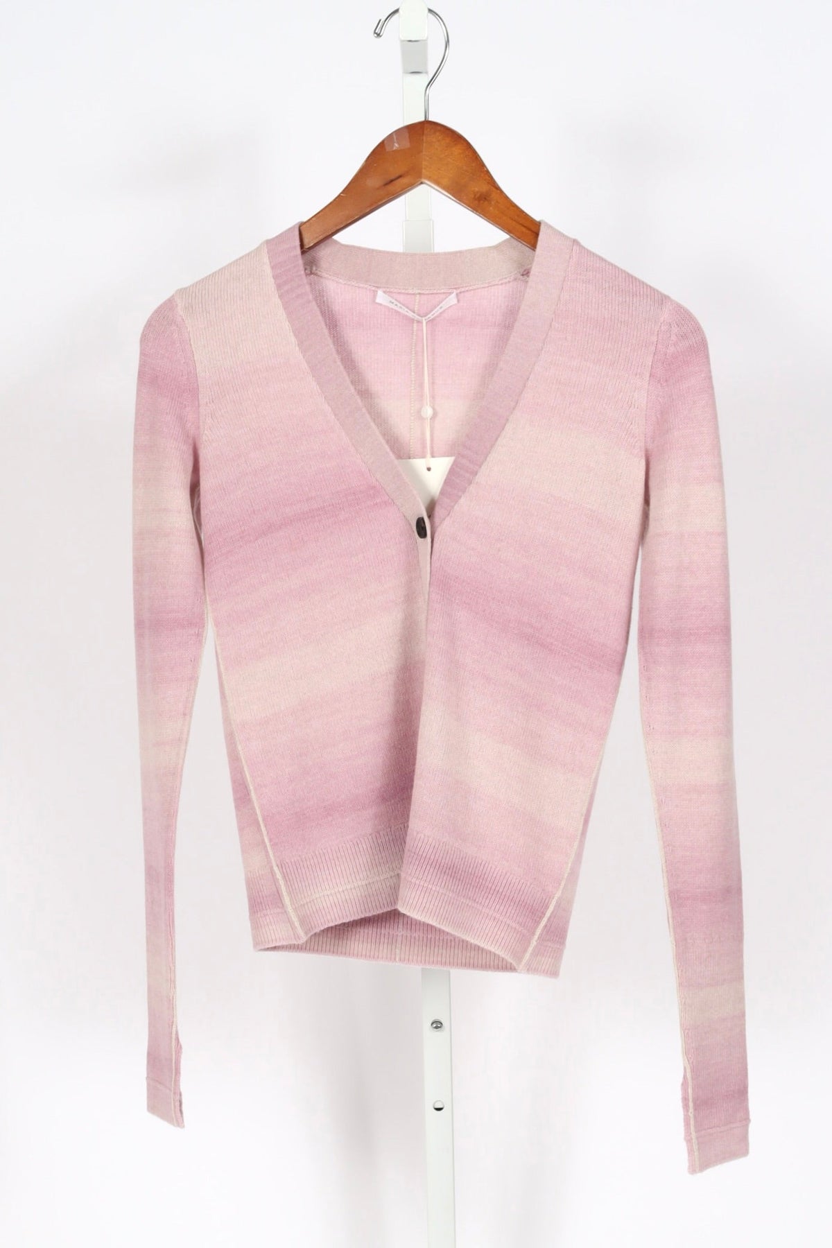 Featherweight Slim Cardigan - Space Dye Pink