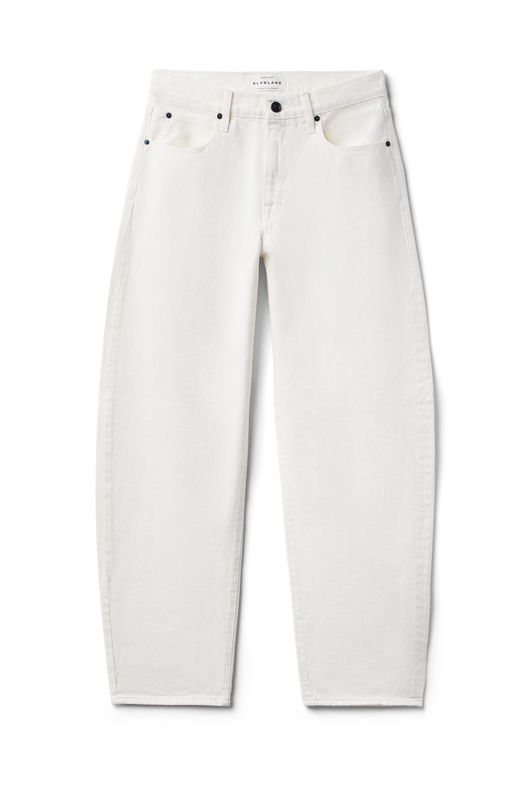 Jamie Ankle Curve - White