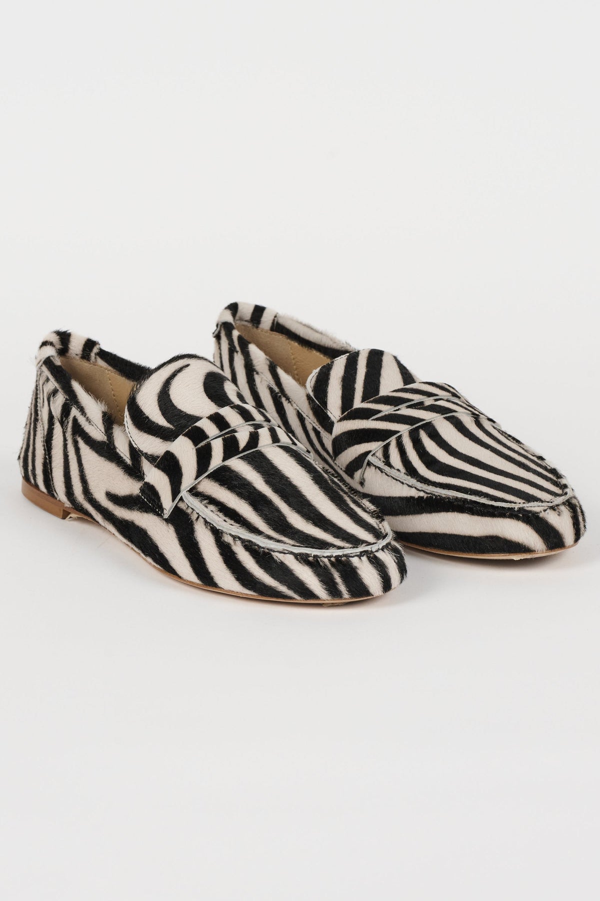 Penny Loafer - Ponyhair Zebra