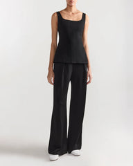 Inna Top - Tonal Stripe - Black (By Phone Order Only)