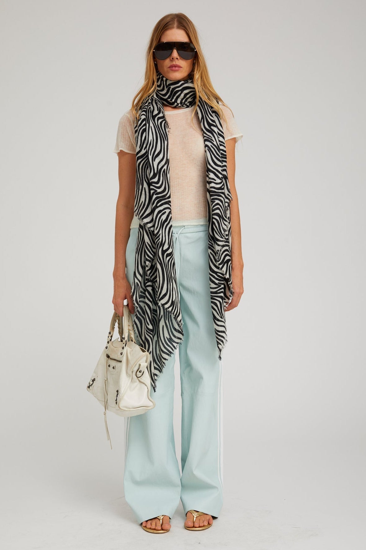 Pashmina Scarf - Zebra