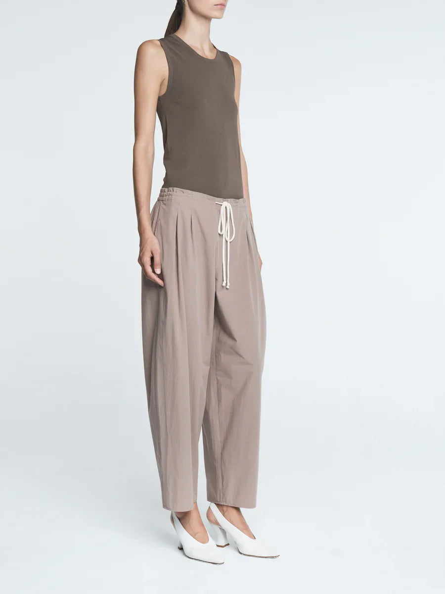 Balloon Drawstring Trouser - Mouseback