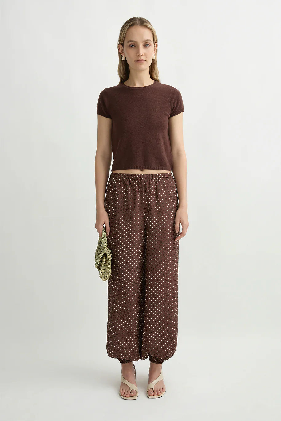 Evie Pant - Chocolate / Vanilla