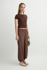 Evie Pant - Chocolate / Vanilla