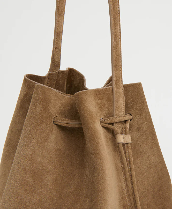 Drawstring Cabas - Anise