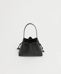Drawstring Pouchette - Black