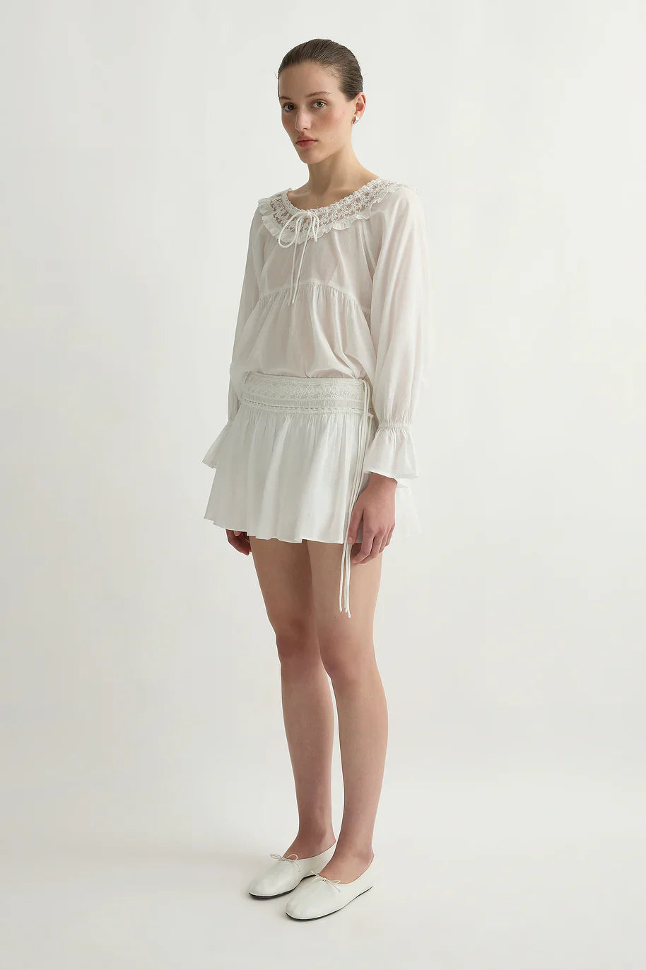 Danielle Blouse - White