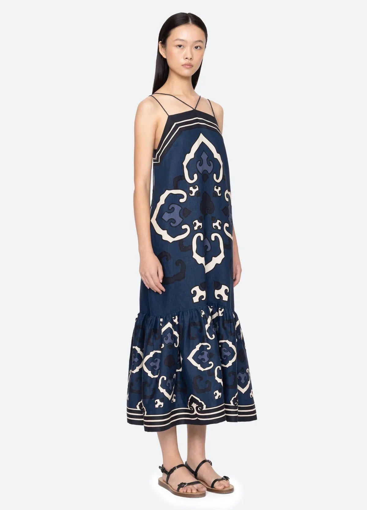Blaise Dress - Navy