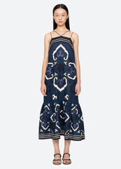 Blaise Dress - Navy