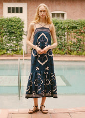 Blaise Dress - Navy