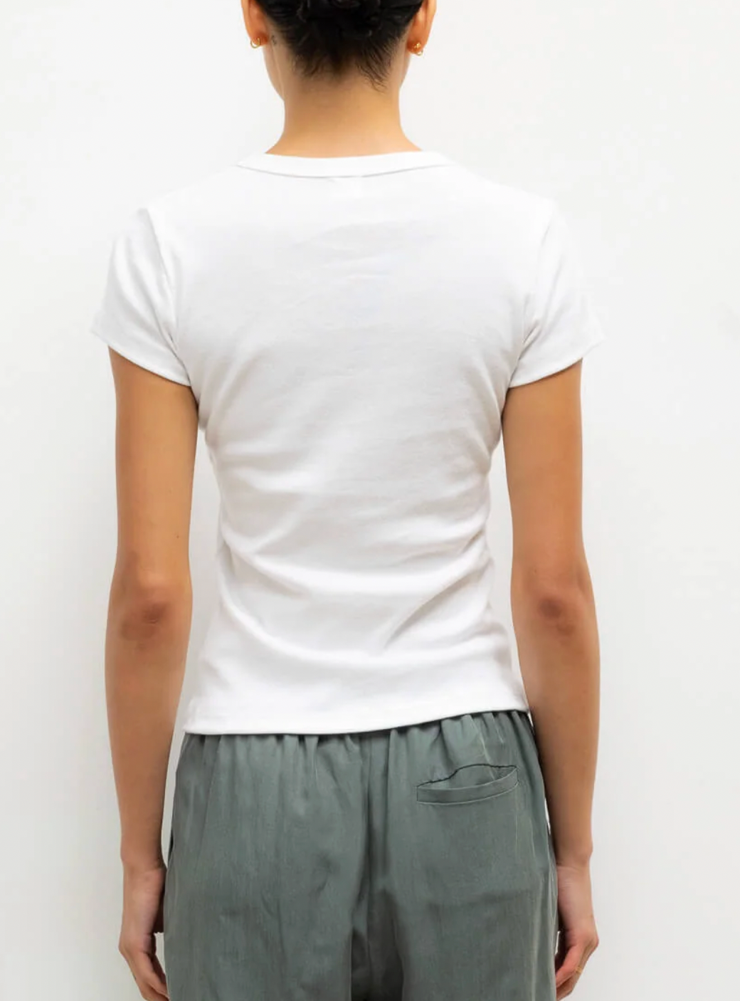 Nando Slim Fit Tee - White