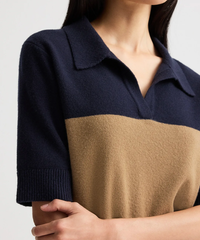Slightly Oversized Polo - Ermine