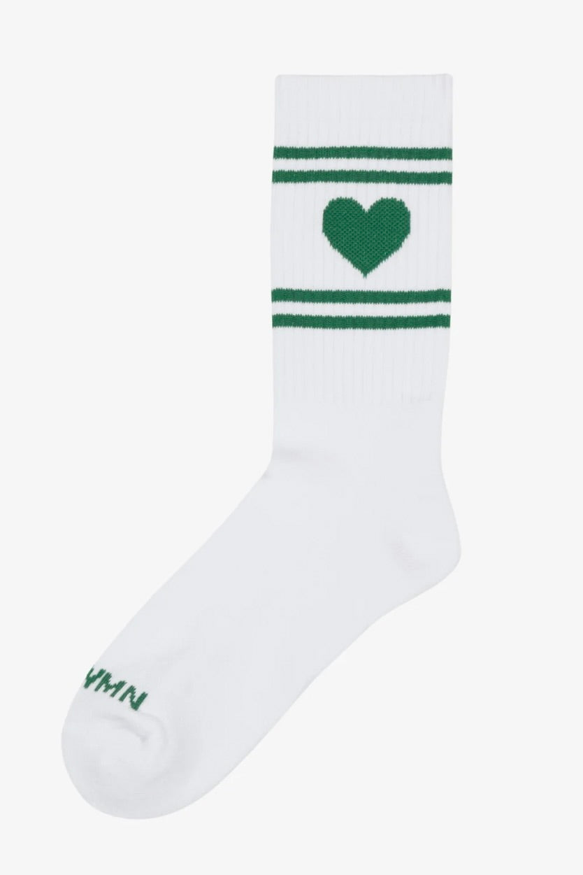 Les Chaussettes - White / Green