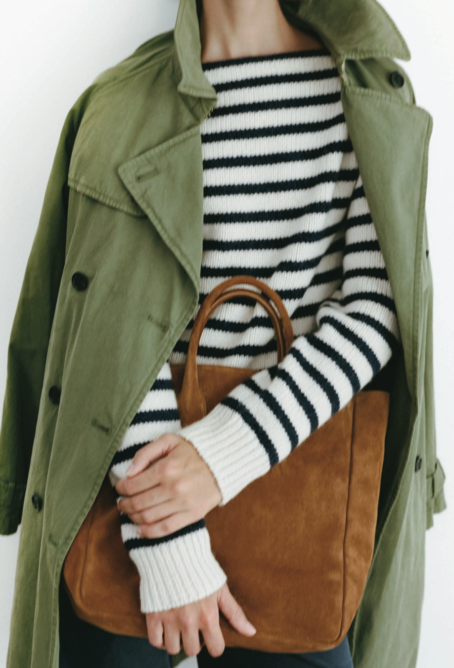 Tandy Sweater - Ivory/Marine Stripe