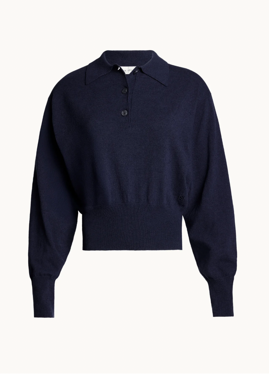 Nancy Polo - Navy (By Phone Order Only)