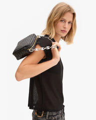 Shortie Strap - Silver Mariner Chain