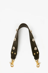 Shoulder Strap - Black Naturelle w/ Studs