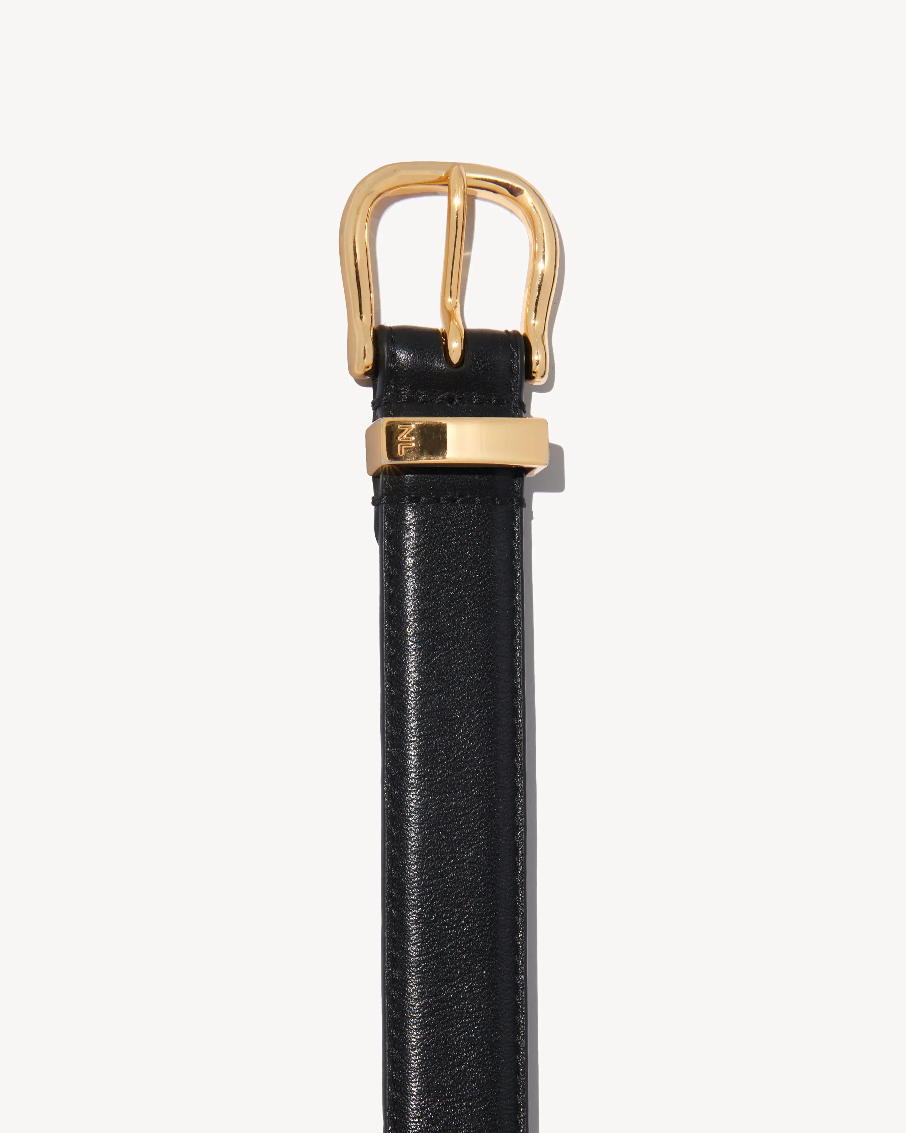 Louise Belt - Black/Brass