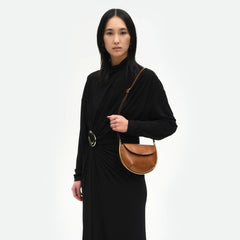 Kate Mini Crossbody - Tobacco Lizzard