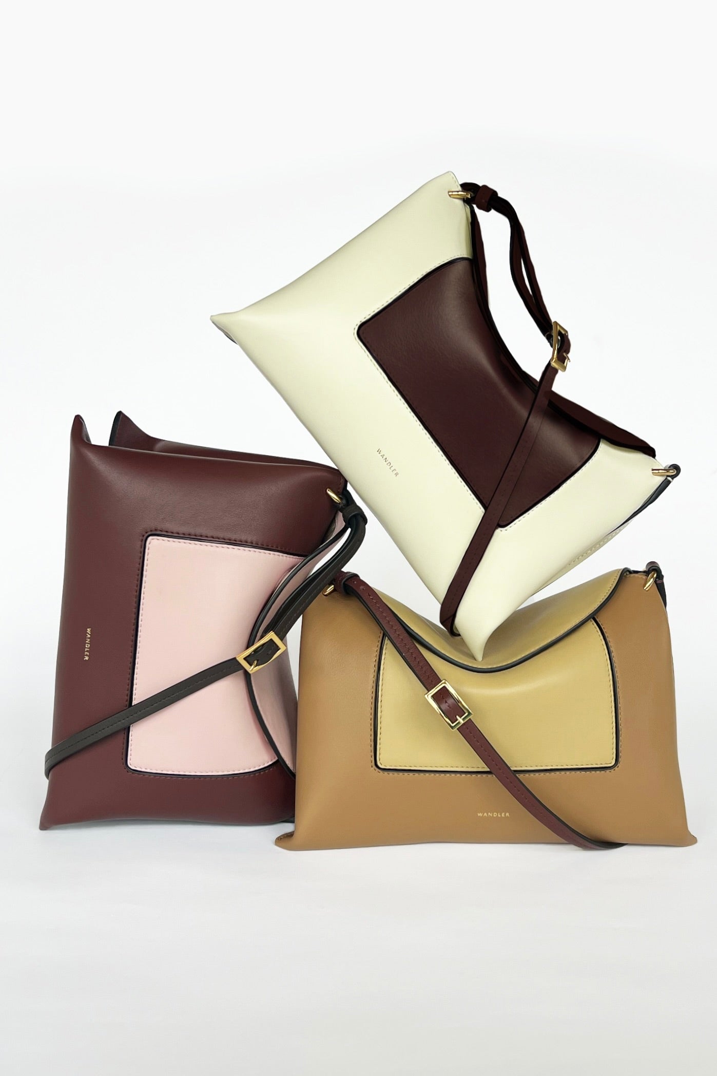 Penelope Slouch Bag - Bordeaux Mix