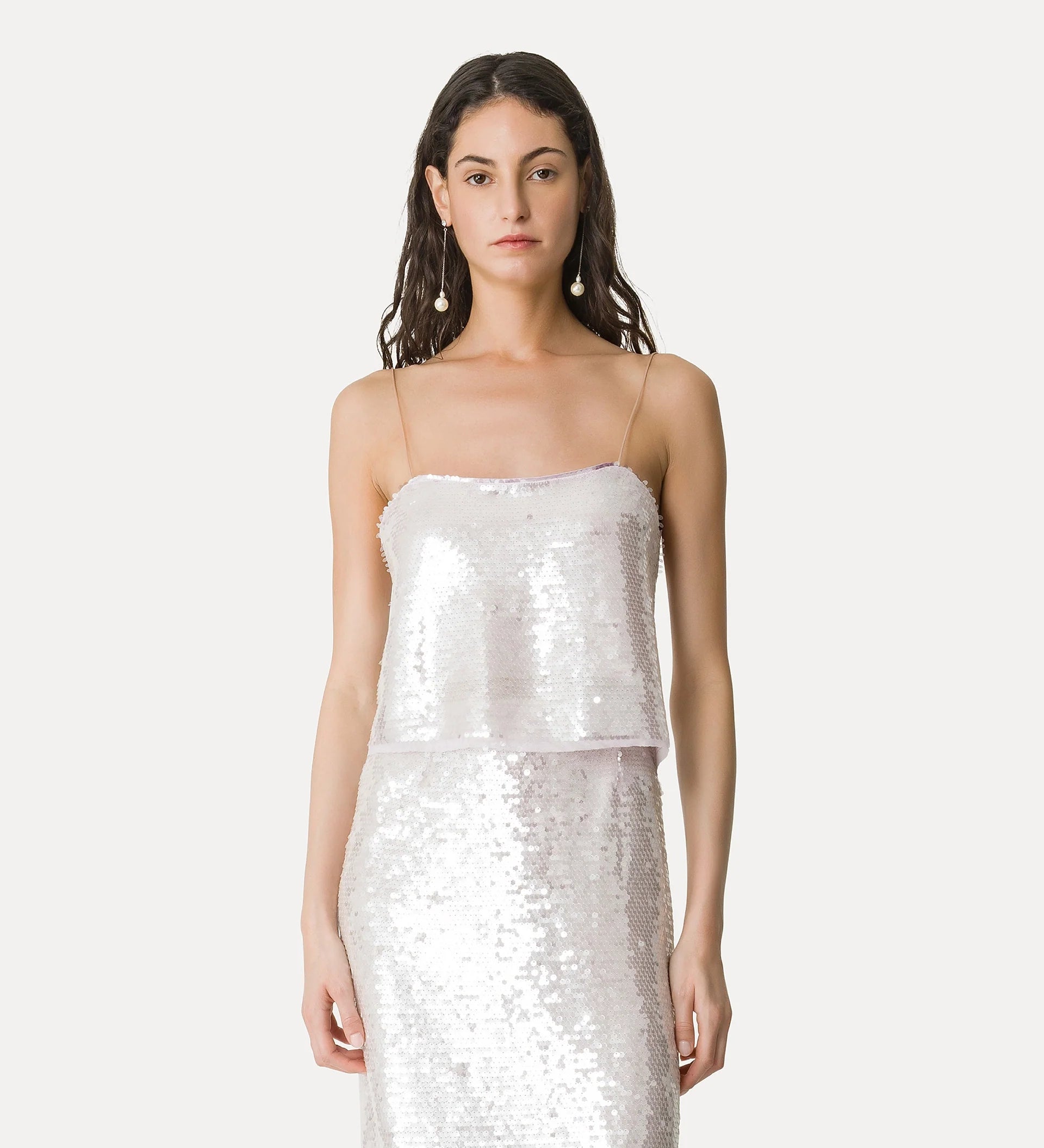 14895_My Top - “Liquid Sequins” Top - Crystal